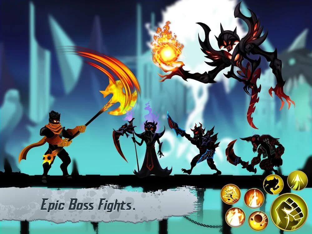 图片[1]-Stickman Warrior Fighting Game v2.8 MOD APK (Dumb Enemy, No ADS)-微分享自媒体驿站