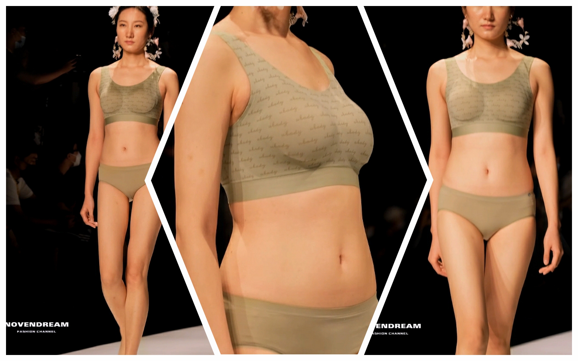 时装秀运动风时尚内衣设计作品超清版