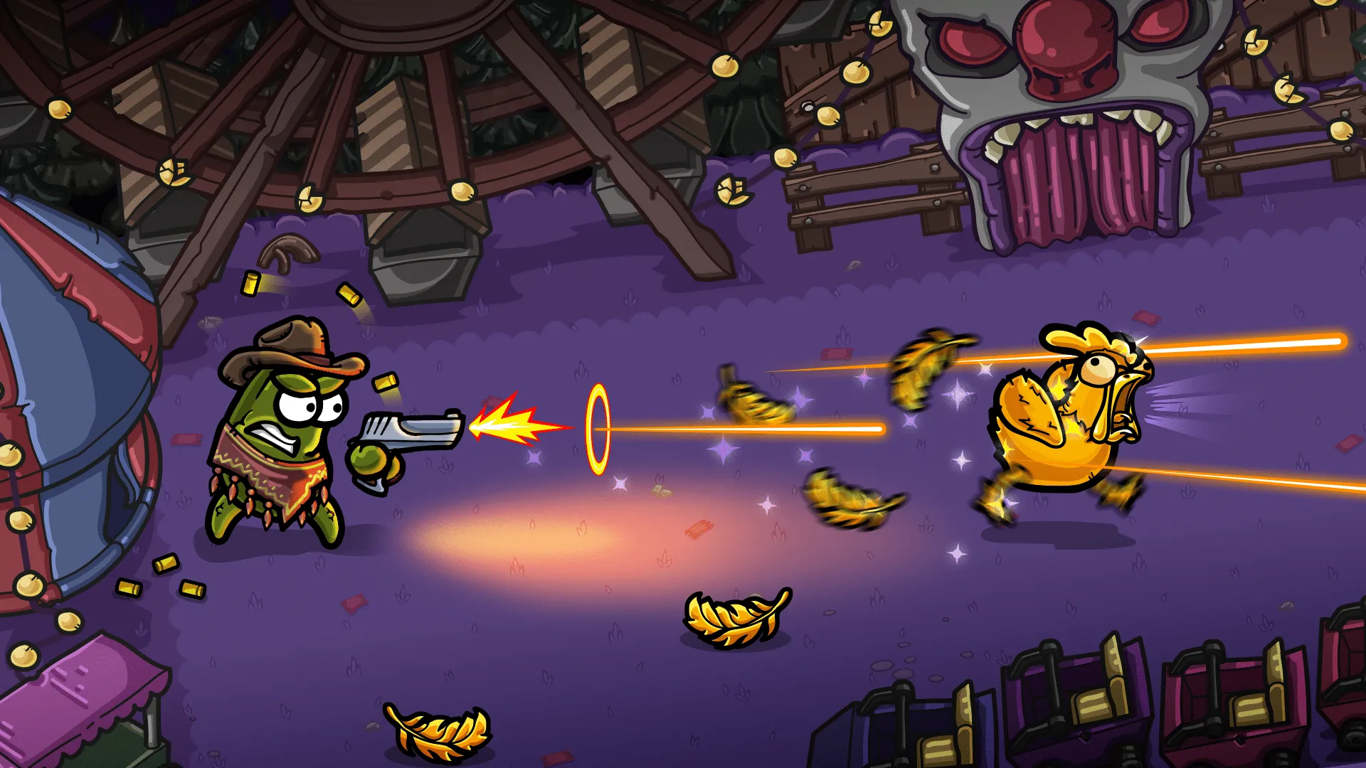 Pickle Pete: Survivor 泡菜皮特：幸存者 MOD APK（菜单，无限伤害） v2.16.1-微分享自媒体驿站