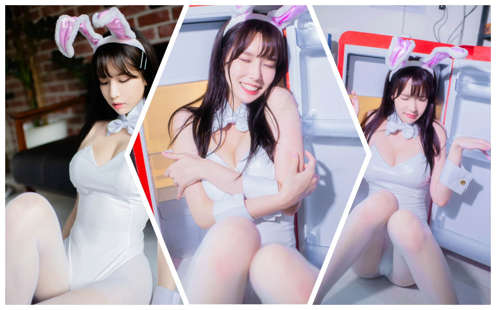 韩国网红写真套图下载Lee Ahrin 이아린, Meet Me in The Summer-唞音短视频